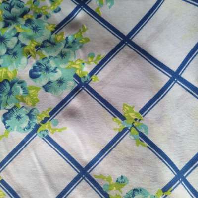 100% polyester  printed bed sheet fabric microfiber twill fabric