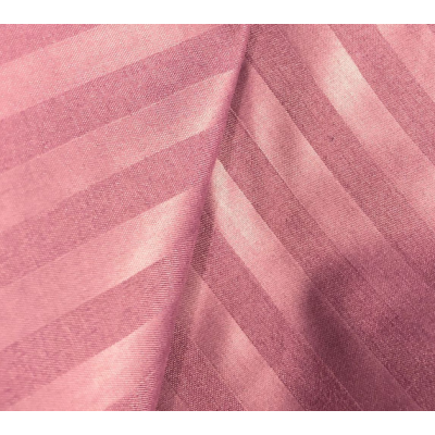 100% Polyester Satin Fabric 1cm Stripe  Embossed Peach Skin  Microfiber Fabric